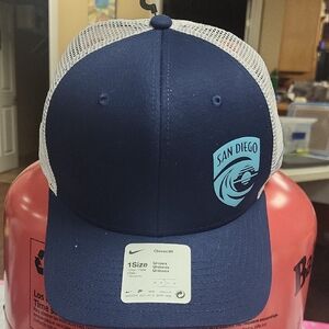 Nike San Diego Blue and White Men's Cap